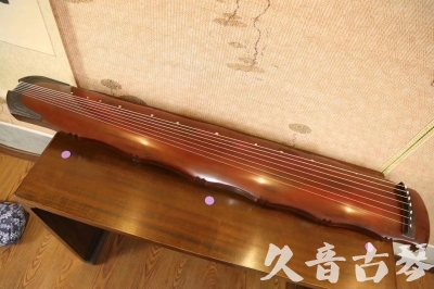 葫芦岛市●久音古琴  ●典藏系列20230522  [红洒金竹节]